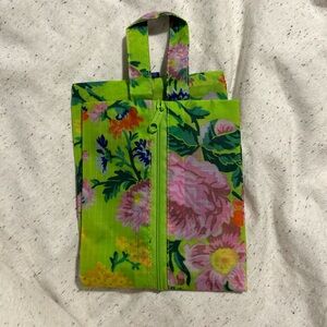 BAGGU 3D pouch Lime Rose